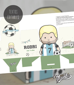 decoracion de cumpleaños argentina mundial futbol pdf