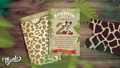 Kit imprimible Mickey Safari PERSONALIZADO - comprar online