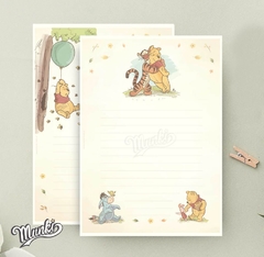 Papel carta de Winnie pooh PDF para imprimir kit de winnie the pooh