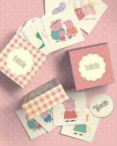 Juego Memoria Peppa Pig PERSONALIZADO