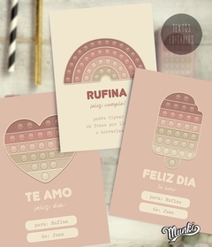 tarjetas personalizadas de san valentín para imprimir y regalar 