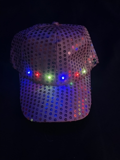 GORRA CAP LED LENTEJUELAS