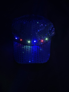 Imagen de GORRA CAP LED LENTEJUELAS
