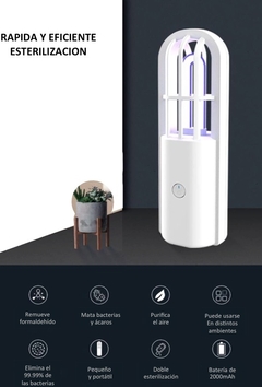 Lámpara Portatil UV + Ozono Desinfectante ¡NUEVO! - comprar online