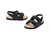 Sandalias Mini Melissa Wide Sandal BB Negra - tienda online