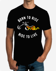 Remera "Ride to live"