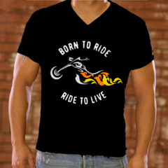 Remera "Ride to live"