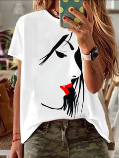 Remera "Woman face"