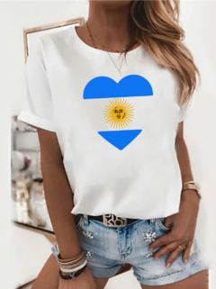 Remera "corazon argento " - comprar online