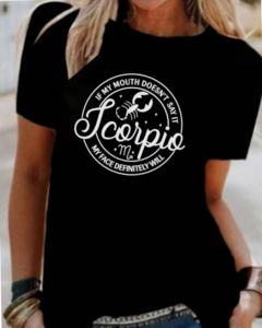 Remera "escorpio" en internet