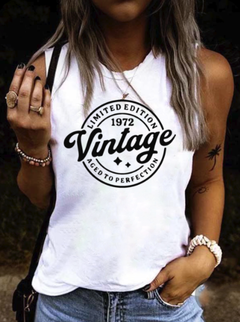 Musculosa "vintage"