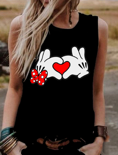 Musculosa "love"