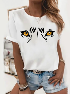 Remera "ojos de tigre" - comprar online