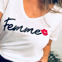 Remera femme