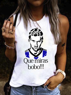 musculosa “que miras bobo" - comprar online