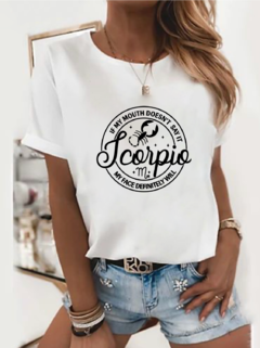 Remera "escorpio" - comprar online