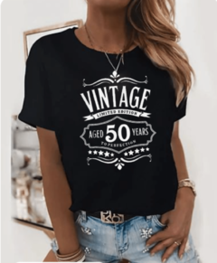 Remera "vintage" - comprar online