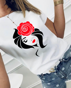 Remera "Woman face"