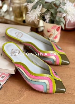 slipper javiera full color - Alfonsina Fal