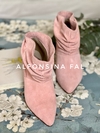 bota isabel edicion limitada gamuza ROSA