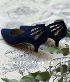 4603 stiletto Ana azul - comprar online