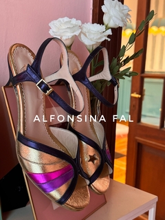 4449 oro y azul - comprar online