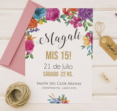 Invitacion Digital Mexican White