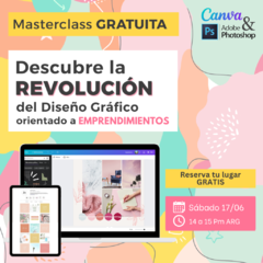 Masterclass Diseñá con CANVA - Gratis - Anotate! - comprar online