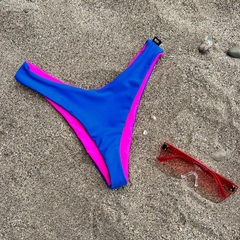 LESS REVERSIBLE MAR AZUL FRANCIA / FUCSIA NEON - comprar online