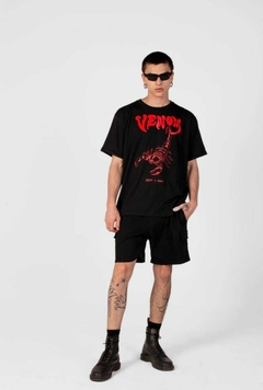 REMERA VENOM BLANCA - comprar online