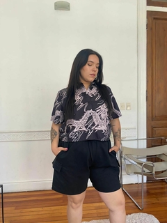 CAMISA DRAGON CROP - comprar online