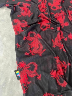 CROPTEE MANGA LARGA TUL DRAGONES ROJOS - comprar online