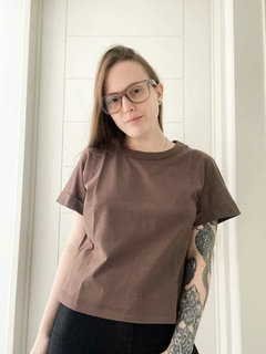 CROPTEE LISA CHOCOLATE - comprar online