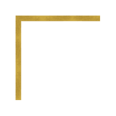 Moldura Dourada Lisa - Quadros Decorativos - Quadros Decor