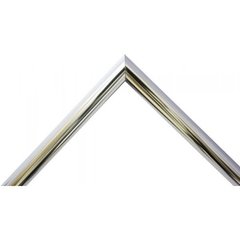 Moldura de Aluminio - Prata Brilhante - Quadro Personalizado Sob Medida