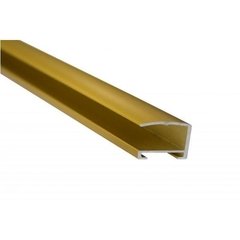 Moldura de Alumínio - Dourado Fosco - Quadro Decorativo Sob Medida - comprar online