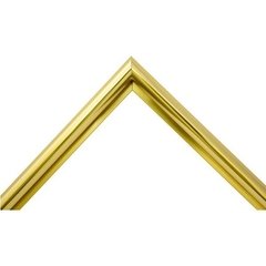 Moldura de Aluminio - Ouro Brilhante - Quadro Decorativo