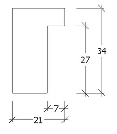 Moldura Pronta Caixa 50x60cm Preto - Premium na internet