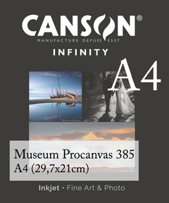 Impressão Fine Art A4 - Canson® Infinity Museum ProCanvas 385 - Tela 100% Algodão