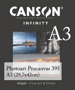Impressão Fine Art A3 - Canson® Infinity Photoart ProCanvas 395 - Tela - Poli-algodão