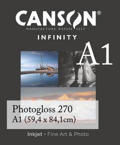 Impressão Fine Art A1 - Canson® Infinity Photogloss Premium RC 270 - Papel Alfa-Celulose