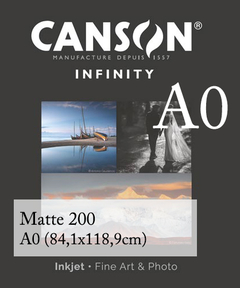 Impressão A0 - Canson® Infinity Matte 200 - Papel Fotográfico - Fosco Liso