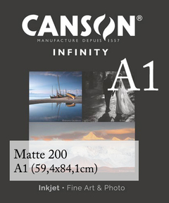Impressão A1 - Canson® Infinity Matte 200 - Papel Fotográfico - Fosco Liso