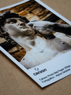 Impressão M² e Personalizado - Canson® Infinity Matte 200 - Papel Fotográfico - Fosco Liso - comprar online