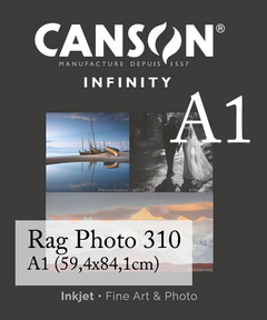 Impressão Fine Art A1 - Canson® Infinity Rag Photographique 310 - Papel Algodão