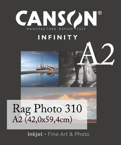 Impressão Fine Art A2 - Canson® Infinity Rag Photographique 310 - Papel Algodão