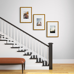 O Trio Nas Escadas - Foto Decor - Fotografia - 170x102cm - loja online