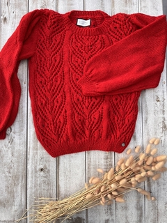 Sweater Chandelier rojo