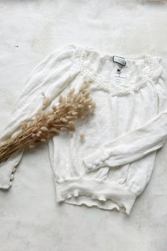 Sweater Lovely blanco