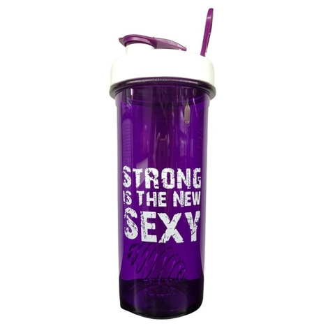 SHAKER DESING STRONGER IS THE NEW SEXY VIOLETA